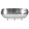 Buy Pod Aviator Design Sofa - Premium Leather Black 26722 in the United Kingdom