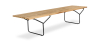 Buy Nordic Style Wooden Bench (180cm) - Lea Natural wood 14640 in the United Kingdom