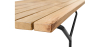 Buy Nordic Style Wooden Bench (180cm) - Lea Natural wood 14640 - prices
