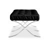 Buy City Ottoman (2 seats) -  Faux Leather Black 13225 at MyFaktory