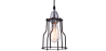 Buy Retro Ceiling Lamp - Cage Design Pendant Lamp - Jula Black 50867 - in the UK