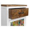 Buy Grange&Co Mango Bedside Table - Iron and Wood White 51299 at MyFaktory