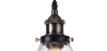 Buy Edison Small Crystal Lampshade Pendant Lamp - Carbon Steel Bronze 50874 at MyFaktory