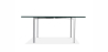 Buy City Coffee Table - Square - 19mm Glass Steel 13309 at MyFaktory