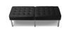 Buy Kanel Bench (3 seats) - Faux Leather Black 13216 at MyFaktory