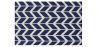 Buy Arrow Design Wool Rug - Rowan Dark blue 58456 - in the UK