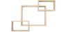 Buy Wooden Wall Shelf - Box Design - Dagoa Natural wood 59645 - in the UK