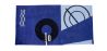 Buy Designer Wool Rug - Blue Marine Blue 38768 - in the UK