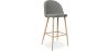 Buy Fabric Upholstered Stool - Scandinavian Design - 76cm - Bennett Grey 59356 home delivery