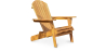 Buy Adirondack Garden Chair - Wood Natural wood 59415 - in the UK