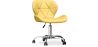 Buy Upholstered PU Office Chair - Winka Yellow 59871 in the United Kingdom