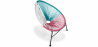 Buy Acapulco Chair - Black Legs Multicolour 58294 home delivery