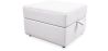 Buy Fabric puf with storage - Otto White 58769 - in the UK