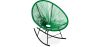 Buy Acapulco Rocking Chair - Black legs - New edition Green 59901 - in the UK