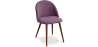 Buy Dining Chair - Upholstered in Fabric - Scandinavian Style - Bennett Purple 58982 - prices