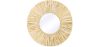 Buy Wall Mirror - Boho Bali Round Design (60 cm) - Gaui Natural wood 60057 - in the UK