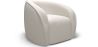 Buy White boucle armchair - upholstered - Recira White 60080 - in the UK