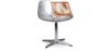 Buy Brandy Chair Aviator - Premium Leather & Aluminium Brown 48384 - prices