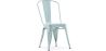 Buy Dining chair Bistrot Metalix industrial Metal - New Edition Pale green 60136 home delivery