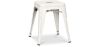 Buy Industrial Design Stool - 45cm - New Edition - Metalix Cream 60139 at MyFaktory