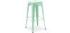 Buy Bar Stool - Industrial Design - 76cm - Metalix Mint 60148 - in the UK