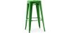 Buy Bar Stool - Industrial Design - 76cm - Metalix Green 60148 in the United Kingdom
