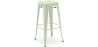 Buy Bar Stool - Industrial Design - 76cm - Metalix Pale green 60148 in the United Kingdom