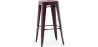 Buy Bar Stool - Industrial Design - 76cm - Metalix Bronze 60148 in the United Kingdom