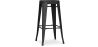 Buy Bar Stool - Industrial Design - 76cm - New Edition- Metalix Black 60149 in the United Kingdom