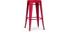 Buy Bar Stool - Industrial Design - 76cm - New Edition- Metalix Red 60149 home delivery