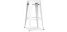 Buy Bar Stool - Industrial Design - 76cm - New Edition- Metalix White 60149 - in the UK
