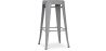 Buy Bar Stool - Industrial Design - 76cm - New Edition- Metalix Light grey 60149 - prices