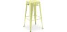 Buy Bar Stool - Industrial Design - 76cm - New Edition- Metalix Pastel yellow 60149 - in the UK