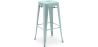 Buy Bar Stool - Industrial Design - 76cm - New Edition- Metalix Pale green 60149 with a guarantee