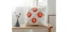 Buy Square Cotton Cushion Boho Bali Style (45x45 cm) cover + filling - Pineka Orange 60171 - in the UK