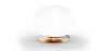 Buy Table lamp in vintage style, brass and glass - Ballon Gold 60238 - in the UK