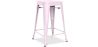 Buy Bistrot Metalix Stool  Matte Metal - 60cm - New edition Pastel pink 60324 at MyFaktory