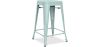 Buy Bistrot Metalix Stool  Matte Metal - 60cm - New edition Pale green 60324 in the United Kingdom