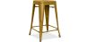Buy Bistrot Metalix Stool  Matte Metal - 60cm - New edition Gold 60324 - prices