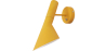 Buy Wall Lamp Arn - Steel Yellow 14635 - in the UK