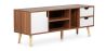 Buy Wooden TV Stand - Scandinavian Design - Lal Natural wood 60409 - in the UK