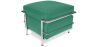 Buy SQUAR Footrest (Ottoman) - Faux Leather Turquoise 13418 in the United Kingdom