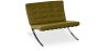 Buy City Armchair - Faux Leather Olive 58262 in the United Kingdom