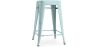 Buy Bar Stool Bistrot Metalix Industrial Design Metal - 60 cm - New Edition Pale green 60122 at MyFaktory