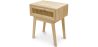 Buy Bedside Table with Drawer - Boho Bali Wood - Hanay Natural 60605 - in the UK