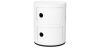 Buy Storage Container - 2 Drawers - New Bili 2 White 61104 - in the UK