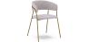 Buy Dining chair - Upholstered in Velvet - Lona Light grey 61147 - in the UK