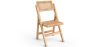 Buy Folding Wooden Rattan Dining Chair -Bama Natural wood 61157 - in the UK