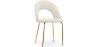Buy Dining Chair - Upholstered in Velvet - Maeve Cream 61168 - in the UK