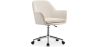 Buy Swivel Office Chair with Armrests - Venia Beige 61145 - in the UK